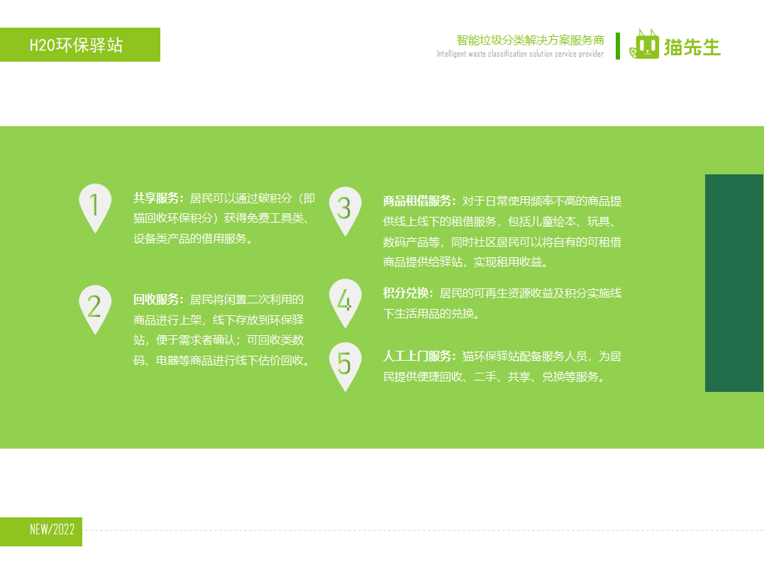 貓先生環(huán)保驛站，積分兌換點(diǎn)功能說明 ，垃圾房生產(chǎn)廠家
