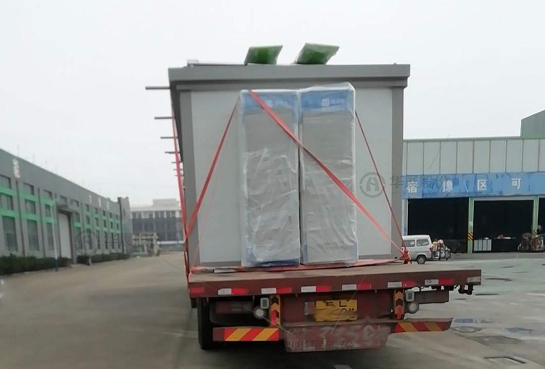 鹽城垃圾分類投放站，四分類垃圾房，智能分類垃圾房，垃圾分類箱房