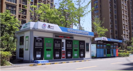 貓先生智能垃圾房、垃圾分類收集點(diǎn)、社區(qū)垃圾分類站生產(chǎn)廠家