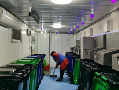 貓先生智能垃圾房，社區(qū)垃圾分類站，小區(qū)垃圾集中投放點(diǎn)生產(chǎn)廠家