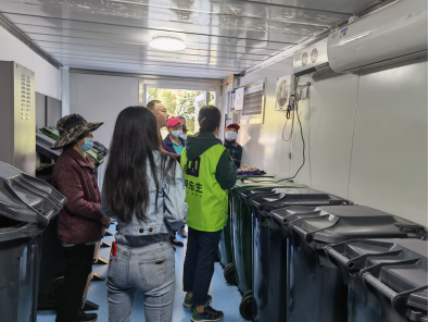 貓先生智能垃圾分類房，社區(qū)垃圾分類收集點(diǎn)，生活垃圾投放房生產(chǎn)廠家