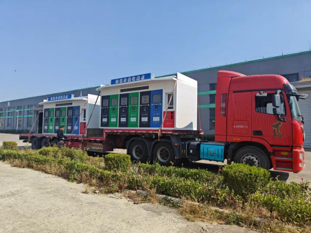 貓先生智能垃圾分類，小區(qū)垃圾房廠家，專業(yè)垃圾收集站制造