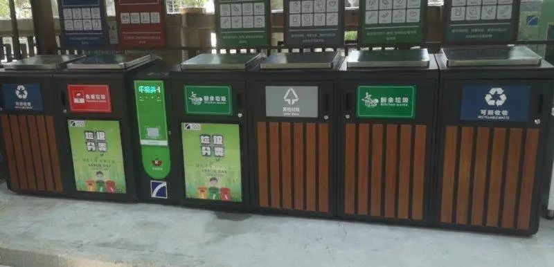 貓先生智能垃圾分類亭，定時定點垃圾收集點 ，垃圾亭生產(chǎn)廠家