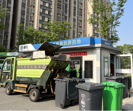 江蘇貓先生智能分類垃圾房，清潔小屋，垃圾分類收集站生產(chǎn)廠家