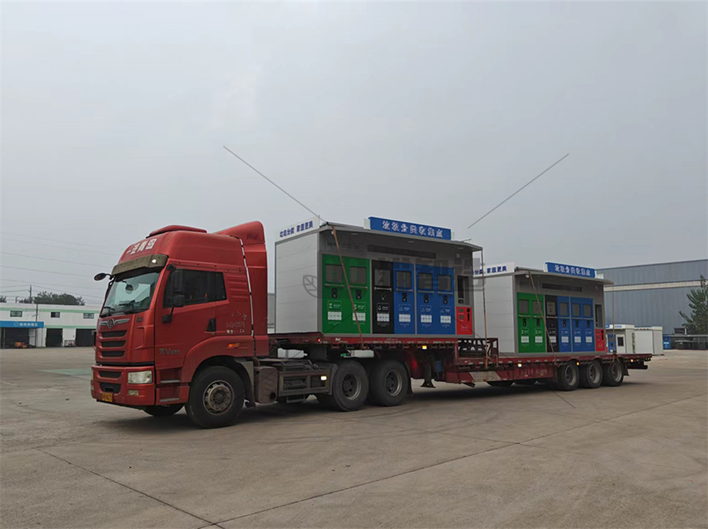 山東智能垃圾亭,垃圾收集點(diǎn),小區(qū)垃圾分類站生產(chǎn)廠家