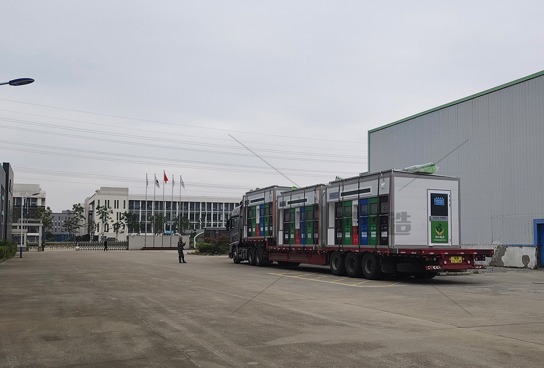 甘肅智能分類垃圾房，清潔小屋，垃圾分類收集站生產(chǎn)廠家