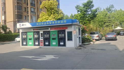 江蘇智能分類(lèi)垃圾房，清潔小屋，垃圾分類(lèi)收集站生產(chǎn)廠家